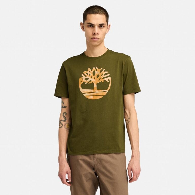 Men’s Northwood AF Tree Camo Logo Short Sleeve T-Shirt
