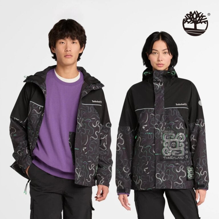 All Gender Year of the Snake AOP Waterproof Jacket